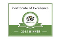 TripAdvisor certification excellence Boungaville 2