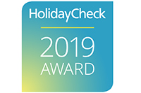 HolidayCheck 2019 and 2017 Award