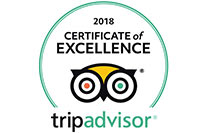 TripAdvisor Certificate of Excellence 2017 and 2018 San Felipe