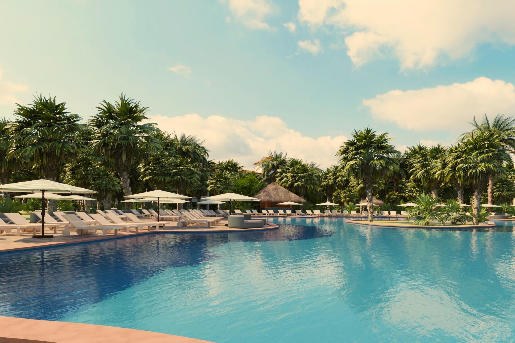 Pools at Bahia Principe  Grand Tequila