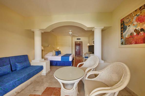 Junior Suite Ocean Front Room at Luxury Bahia Principe Akumal Don Pablo Collection 2