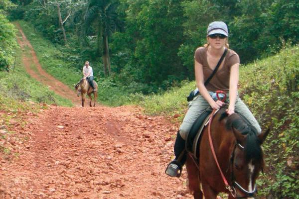 Beach horseback riding at Jamaica 5