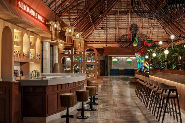 Hotel Bar at Grand Bahia Principe Coba